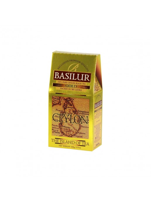 Чай черный Basilur Gold Ceylon 100г