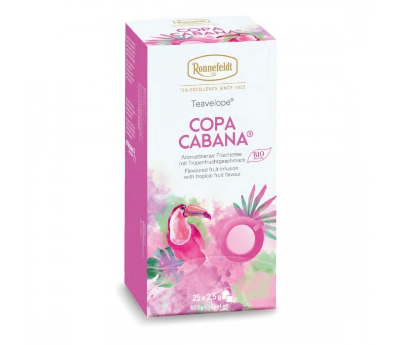 Чай зеленый Ronnefeldt Copa Cabana, 25 пакетиков