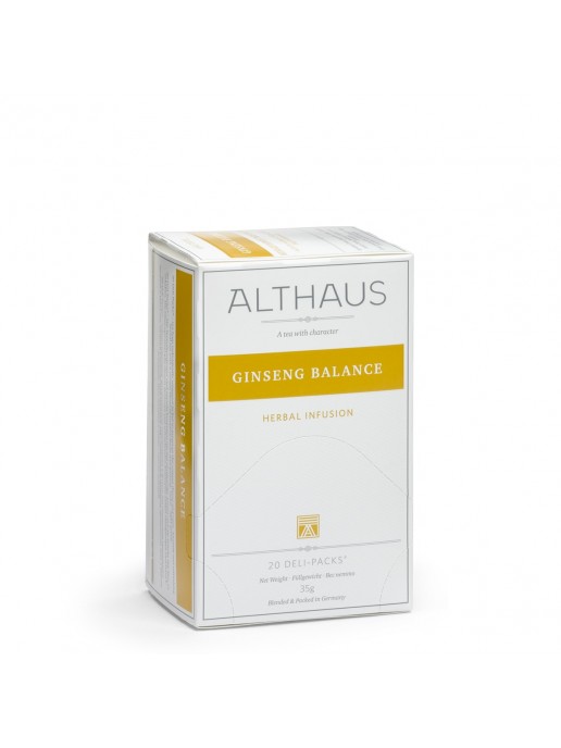Чай травяной Althaus Ginseng Balance, 20 пакетиков