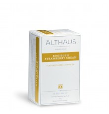 Чай травяной Althaus Rooibush Strawberry Cream, 20 пакетиков