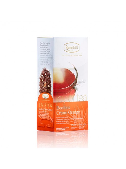 Чай травяной Ronnefeldt Joy of Tea Rooibos Cream Orange