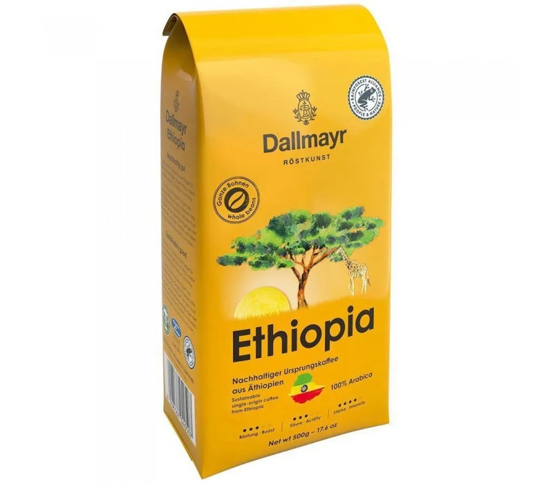 Кофе в зёрнах Dallmayr Ethiopia, 500 г