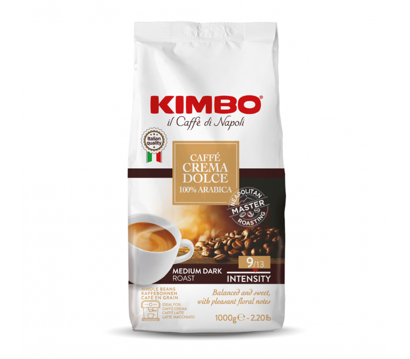 Кофе в зернах Kimbo Crema Dolce