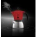 Гейзерная кофеварка Bialetti New Moka Induction Red (6 порций)
