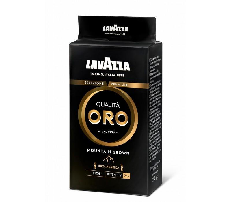Кофе молотый LAVAZZA Qualita Oro Mountain grown, 250 г