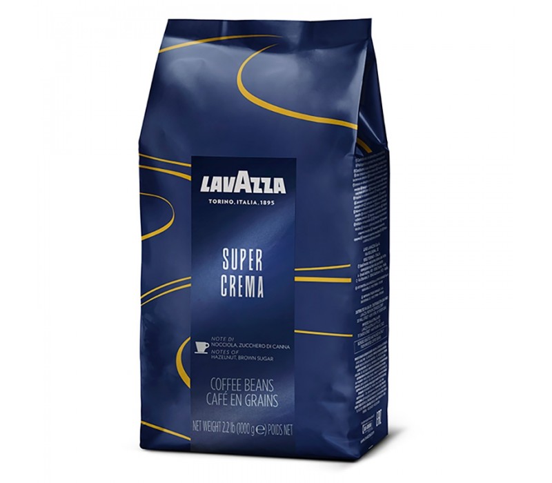 Кофе в зёрнах Lavazza Super Crema, 1000 г