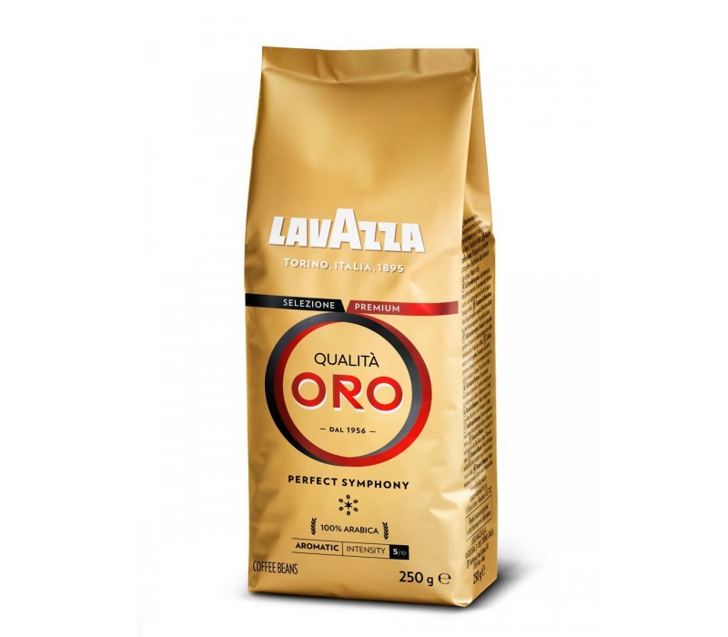 Кофе в зёрнах Lavazza Qualita Oro, 250 г