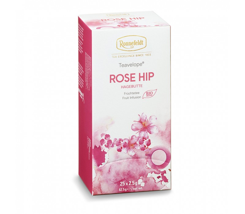 Чай фруктовый Ronnefeldt Rose Hip Bio, 25 пакетиков